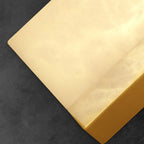Linden Alabaster Wall Sconce material and finish detail