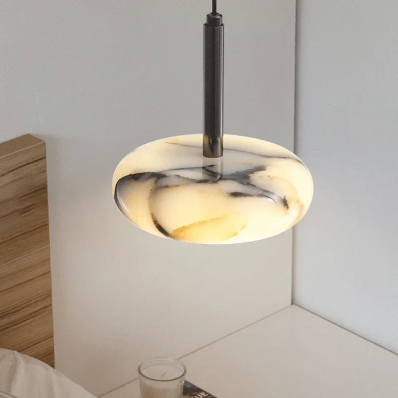 Luna Natural Alabaster Pendant additional product view