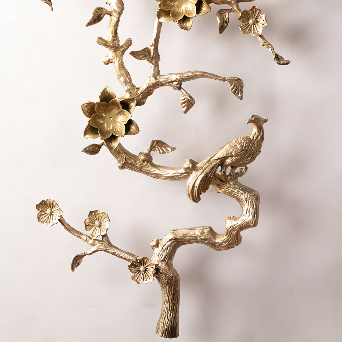 Sanremo Branch Brass Wall Light by Bling Lighting Studio