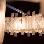 Saturn chandelier by Bling Lighting Studio