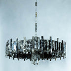 Saturn chandelier by Bling Lighting Studio