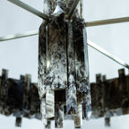 Saturn chandelier by Bling Lighting Studio