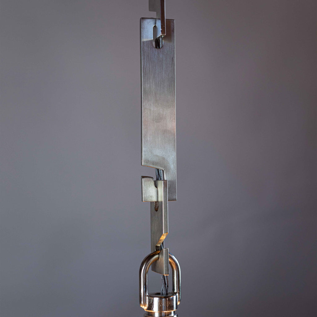 Saturn chandelier by Bling Lighting Studio