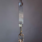 Saturn chandelier by Bling Lighting Studio