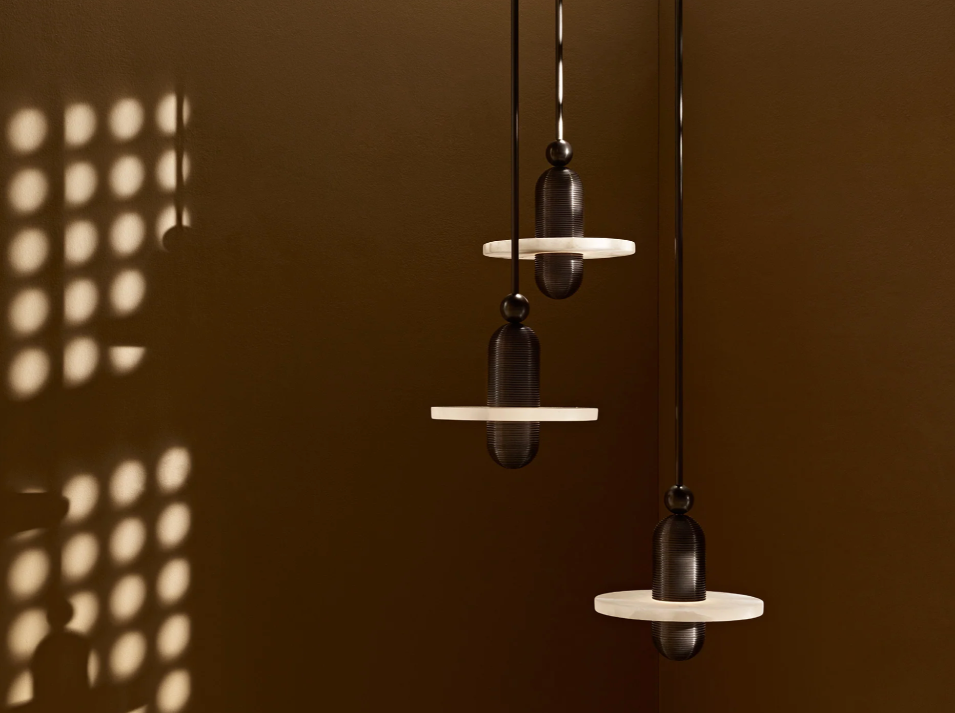 PATUS MEDIAN MONO PENDANT Ø11" by Bling Lighting Studio