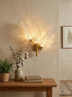 Selim Led Branch Wall Lamp material and finish detail