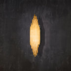 Shahida Selenite Wall Sconce for Bedrooms by Bling Lighting Studio