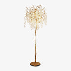 Shiro Noda Branch Crystal Floor Lamp by Bling Lighting Studio