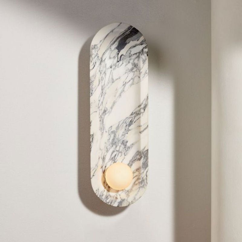 Silvaris Marble Wall Lamp