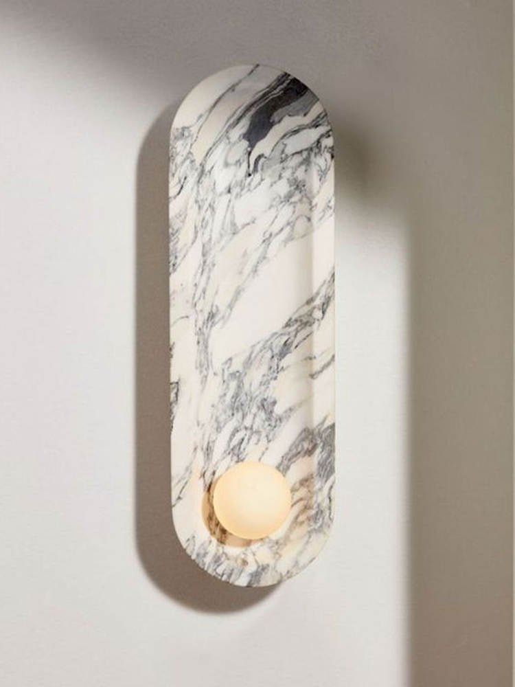 Silvaris Marble Wall Lamp