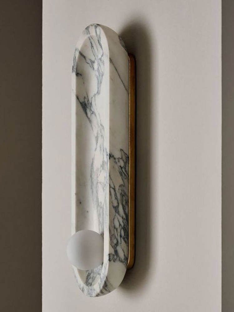 Silvaris Marble Wall Lamp