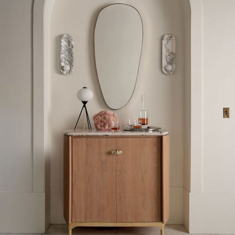 Silvaris Marble Wall Lamp