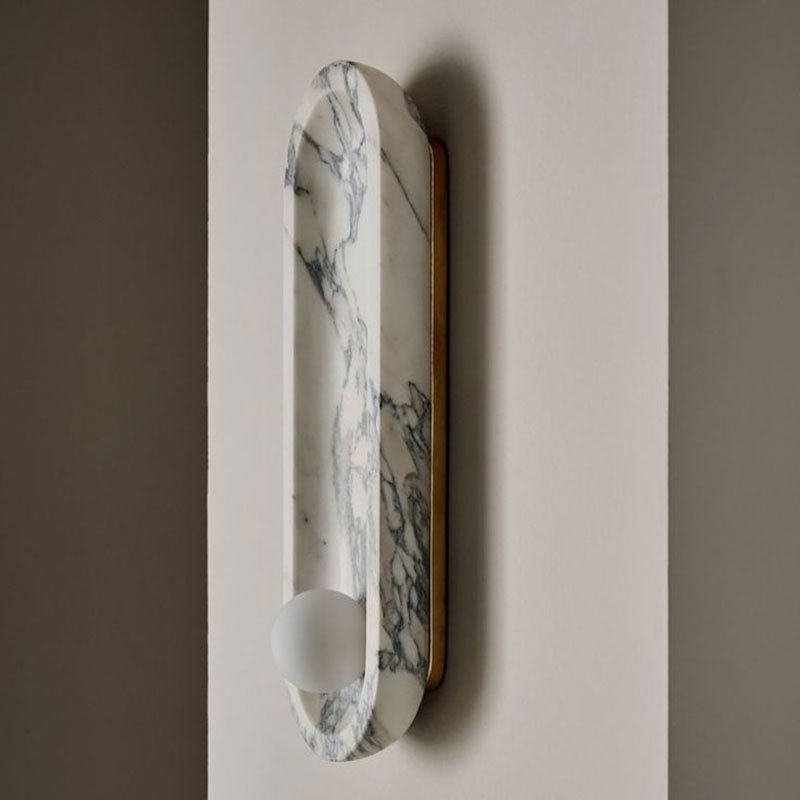 Silvaris Marble Wall Lamp