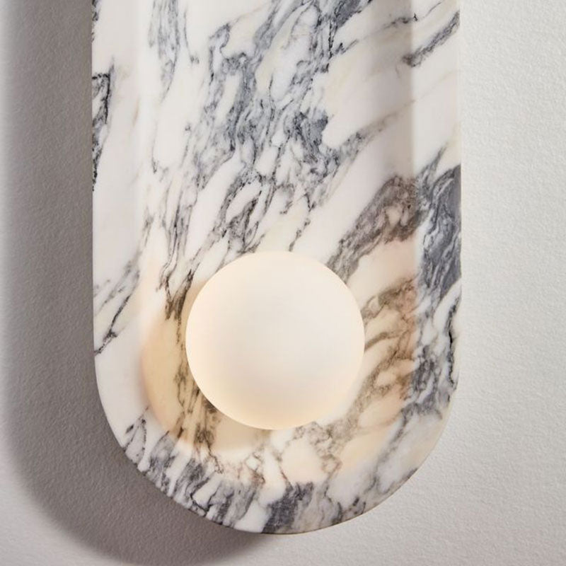 Silvaris Marble Wall Lamp