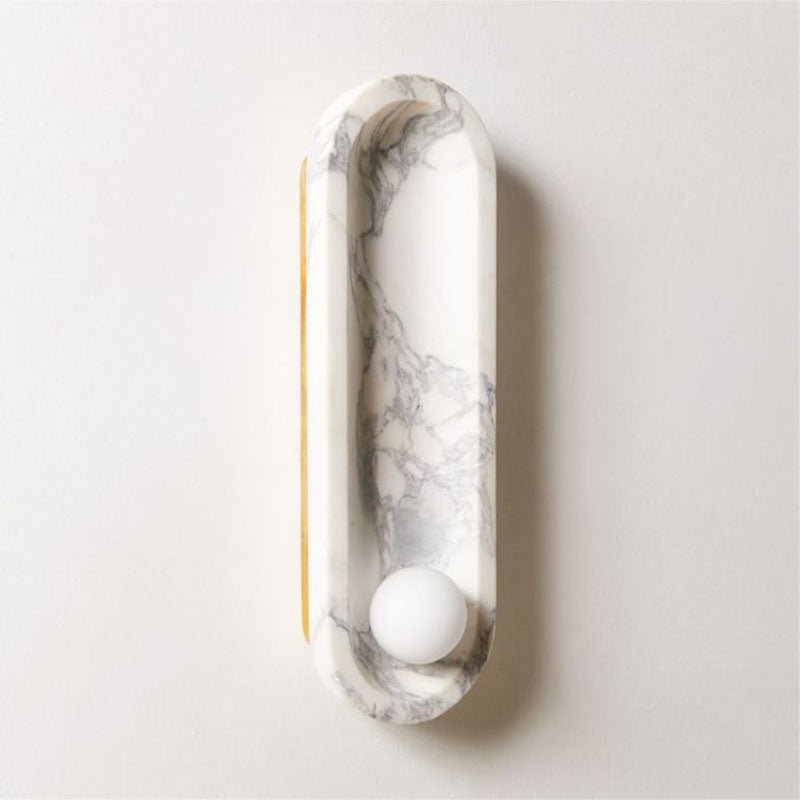 Silvaris Marble Wall Lamp