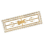 Simona Alabaster Linear 2-Tier Chandelier