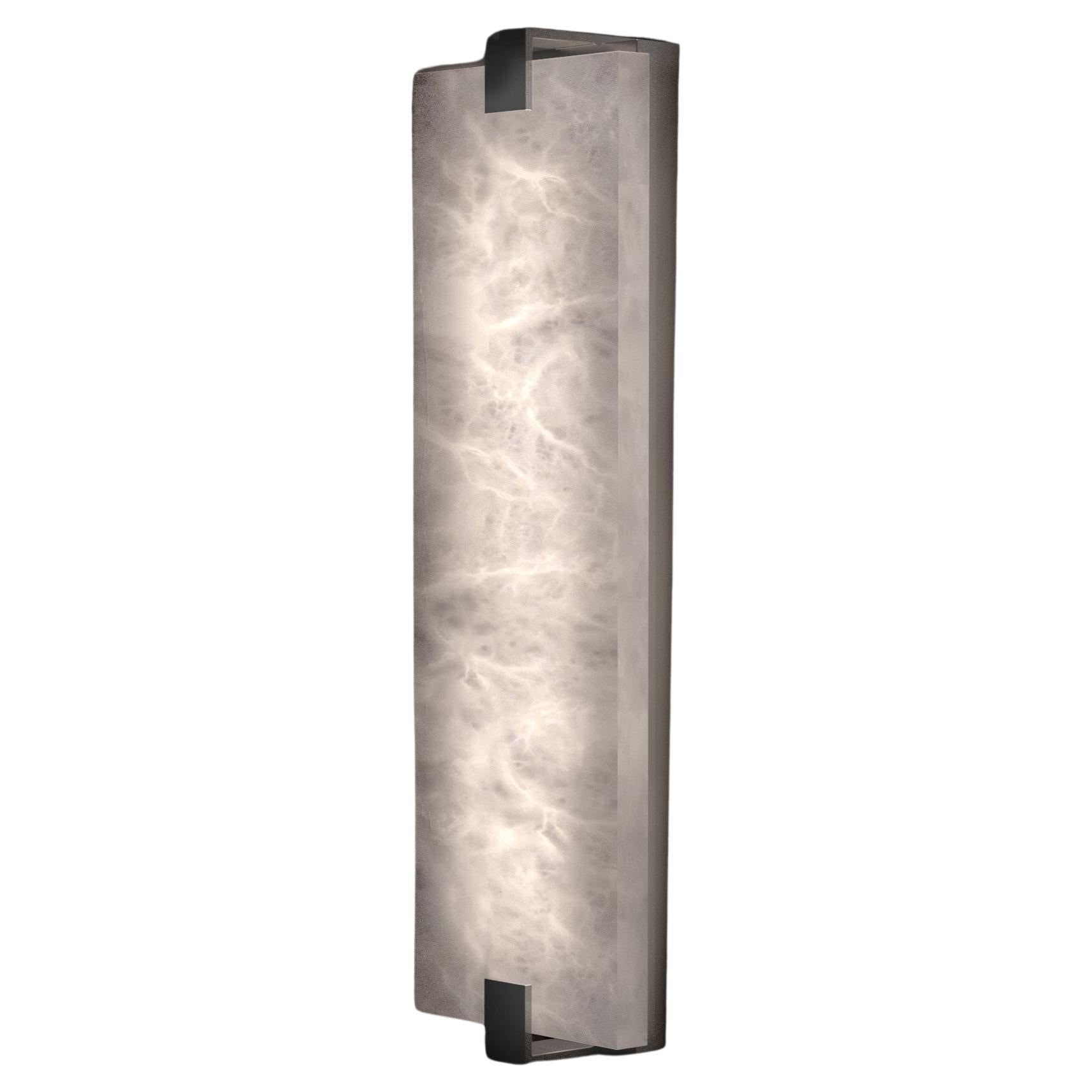 Theseus Alabaster Kairo Wall Sconce 20"H