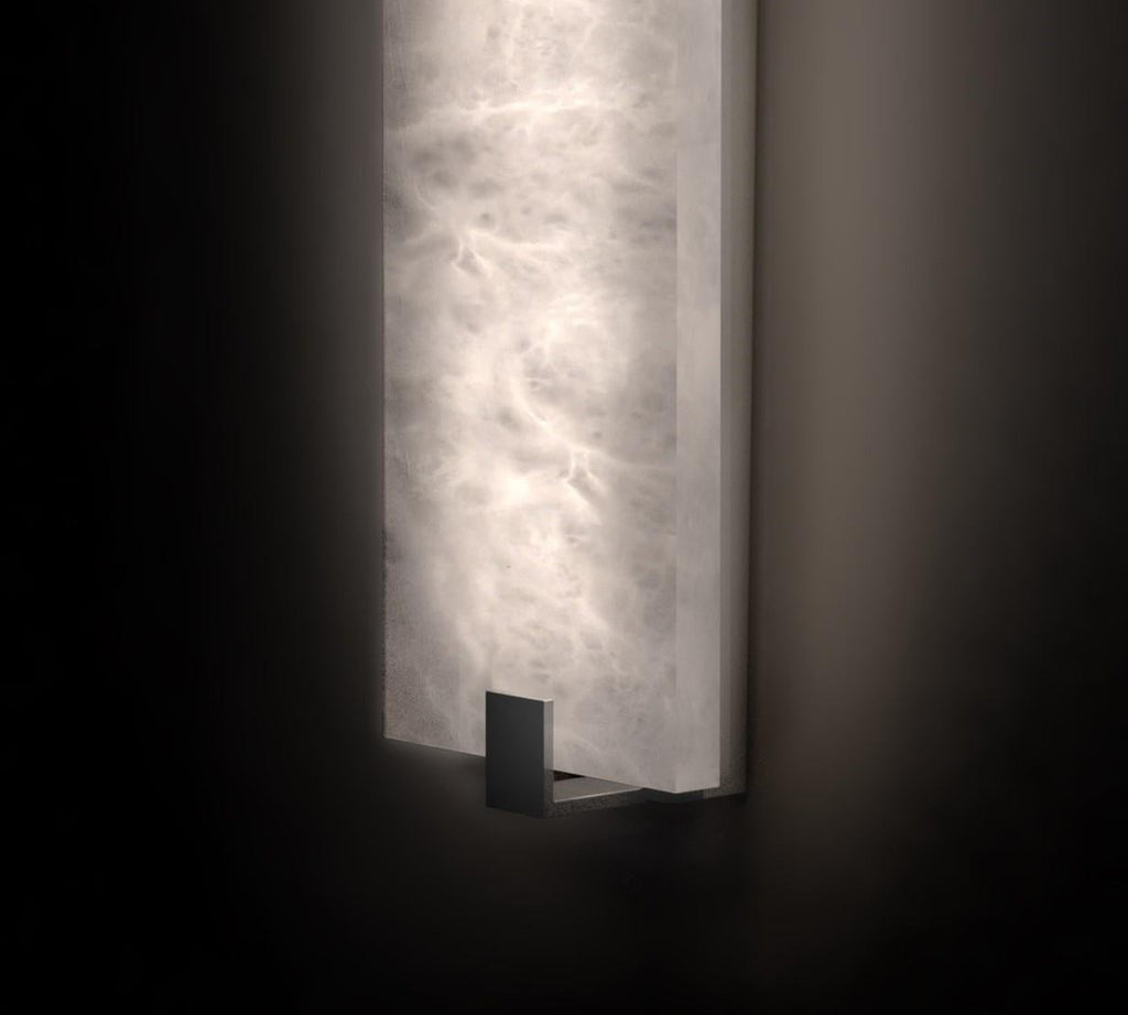 Theseus Alabaster Kairo Wall Sconce 20"H