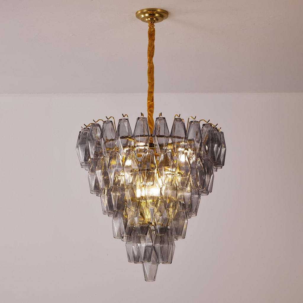 Premium Smoke Gray Empire Chandelier product image