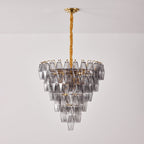 Premium Smoke Gray Empire Chandelier product image