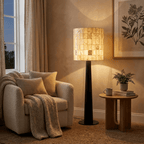 Solavera Alabaster Mosaic Floor Lamp