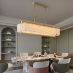Solstice Alabaster Linear Bar Chandelier additional product view