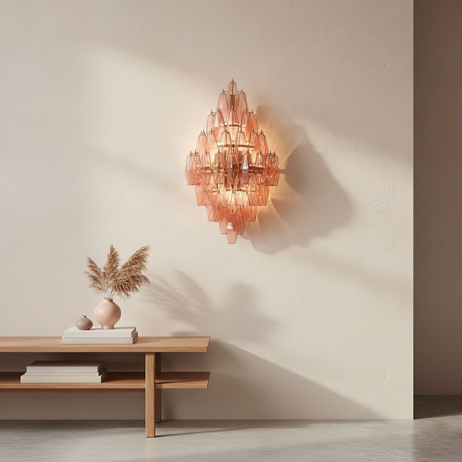 Sorrento Wall Light Glass lighting by Bling Lighting Studio