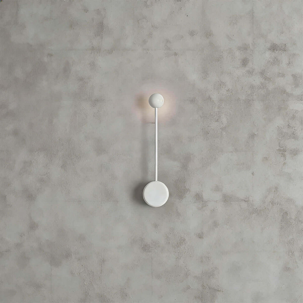Sphere-on-Stem LED Wall Sconce