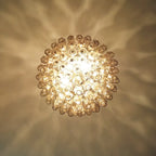 Spherical Murano Poliedri Smoked Glass Chandelier product image
