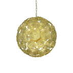 Sputnik Sphere Glass Disc Chandelier by Bling Lighting Studio