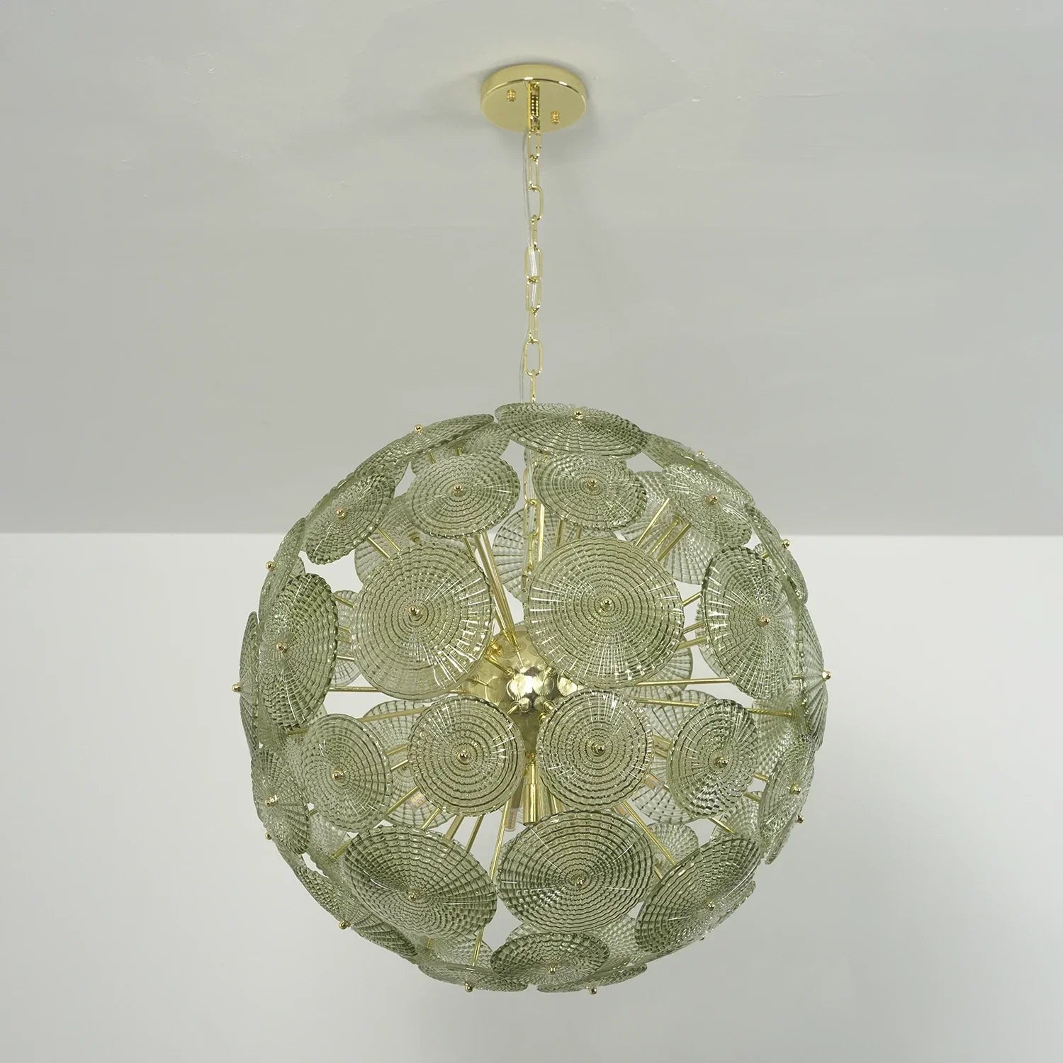 Sputnik Sphere Glass Disc Chandelier product image