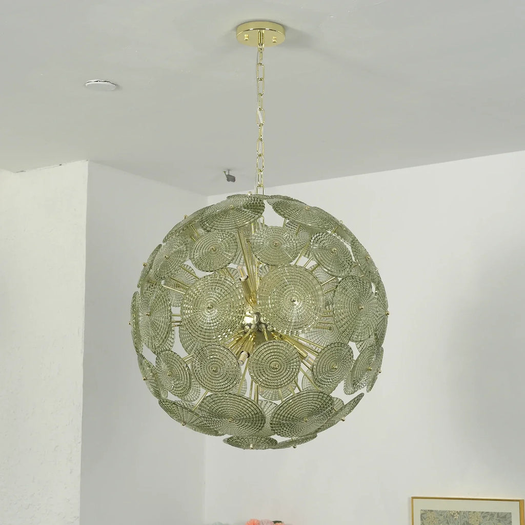 Sputnik Sphere Glass Disc Chandelier product image