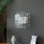 Stacked Murano Glass Wall Sconce