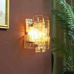 Stacked Murano Glass Wall Sconce