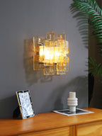 Stacked Murano Glass Wall Sconce