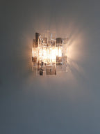 Stacked Murano Glass Wall Sconce