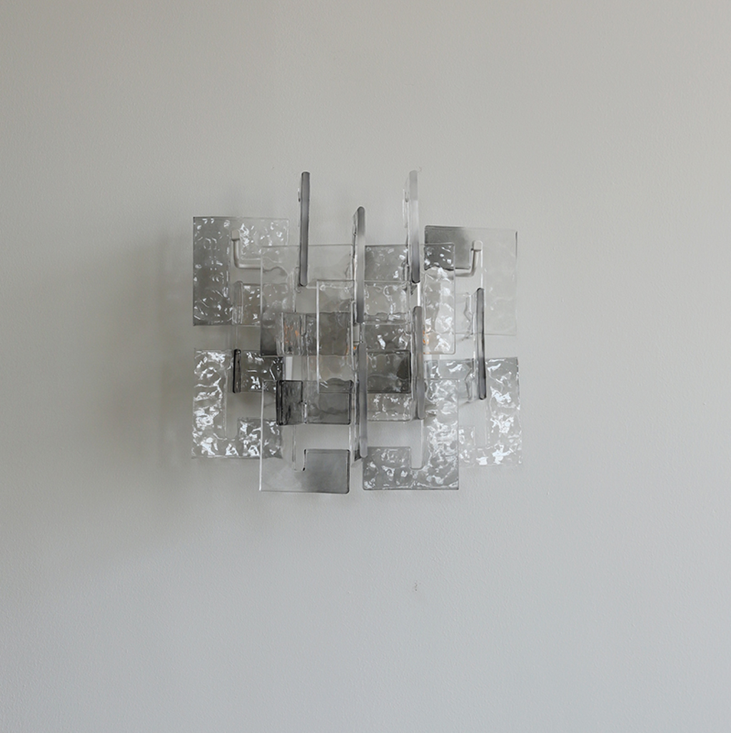 Stacked Murano Glass Wall Sconce