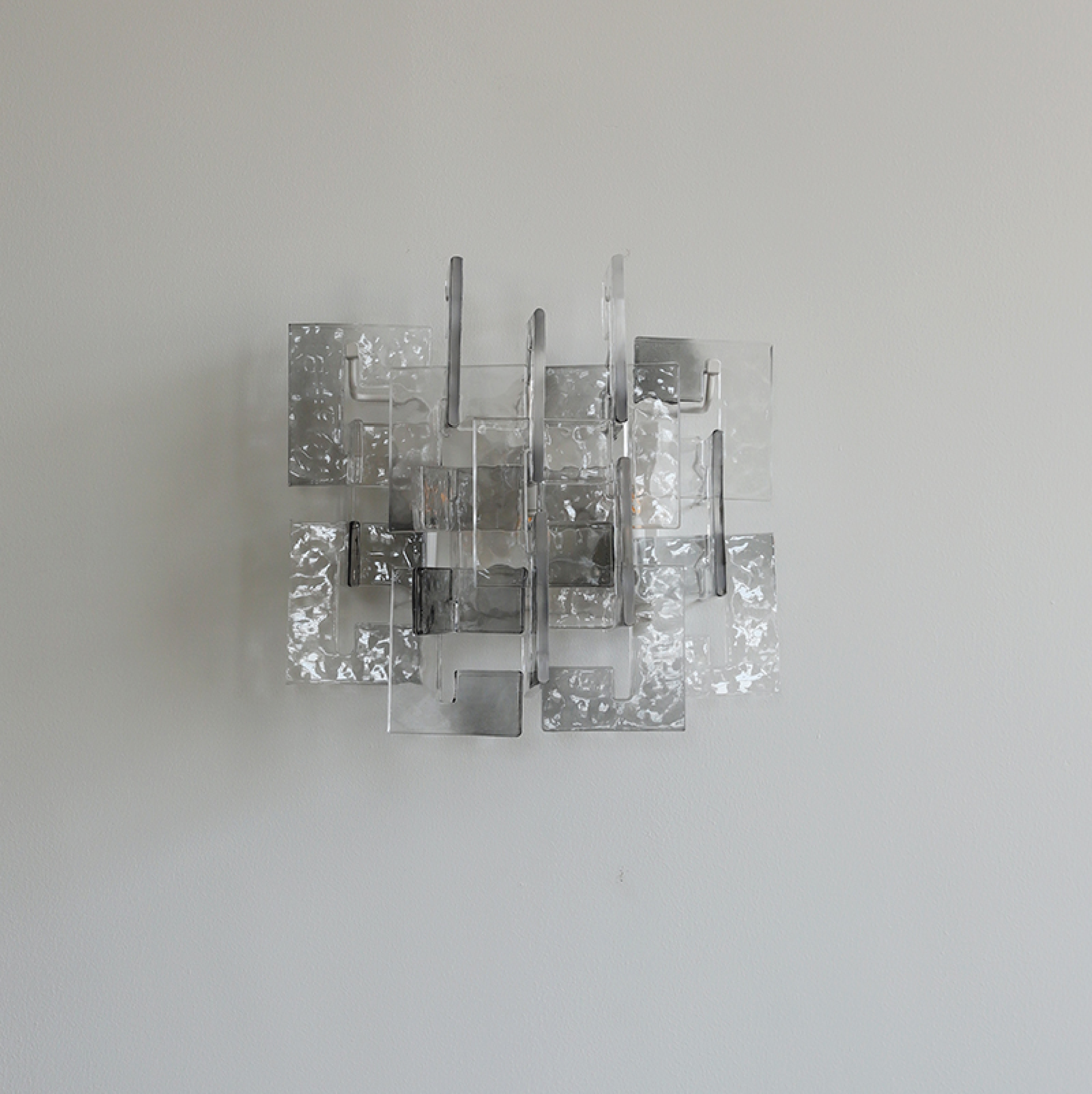Stacked Murano Glass Wall Sconce