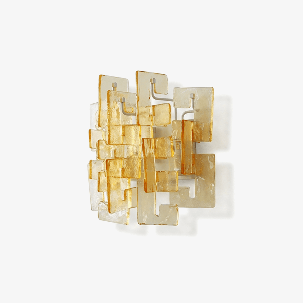 Stacked Murano Glass Wall Sconce