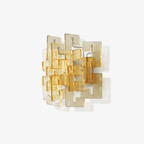 Stacked Murano Glass Wall Sconce
