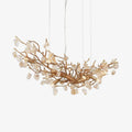 Branch Stone Crystal Dining Room Chandelier