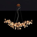 Branch Stone Crystal Dining Room Chandelier