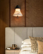 Strata Alabaster Wall Lamp by Bling Lighting Studio