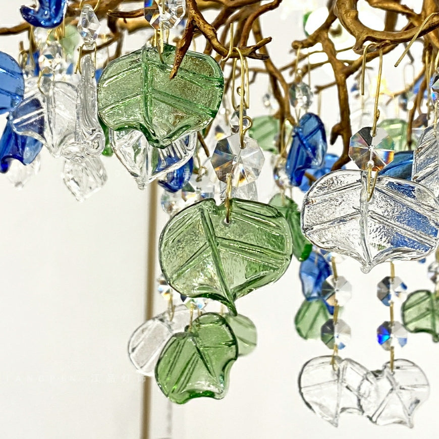 Mila Flower Crystal Branch Chandelier additional product view