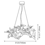 Bird Branch Chandelier