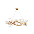 Glass Swallow Branch Chandelier product image