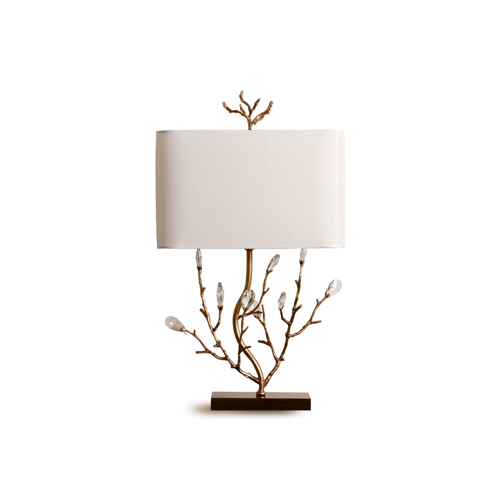 Sylvia Brass Branch Table Lamp by Bling Lighting Studio