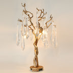 Teardrop Branch Table Lamp by Bling Lighting Studio