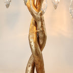Teardrop Branch Table Lamp by Bling Lighting Studio