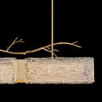 Thalassa Glass Branch Chandelier by Bling Lighting Studio